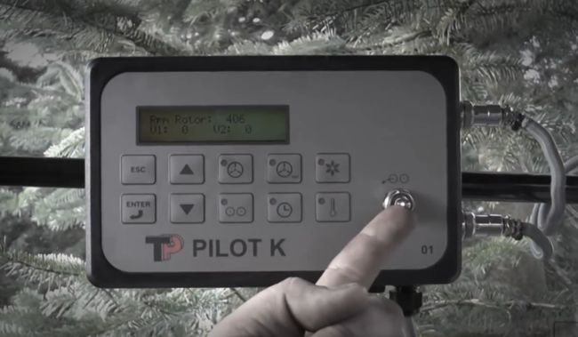 Le système de contrôle TP PILOT K assure un fonctionnement optimal et sécure du chipper